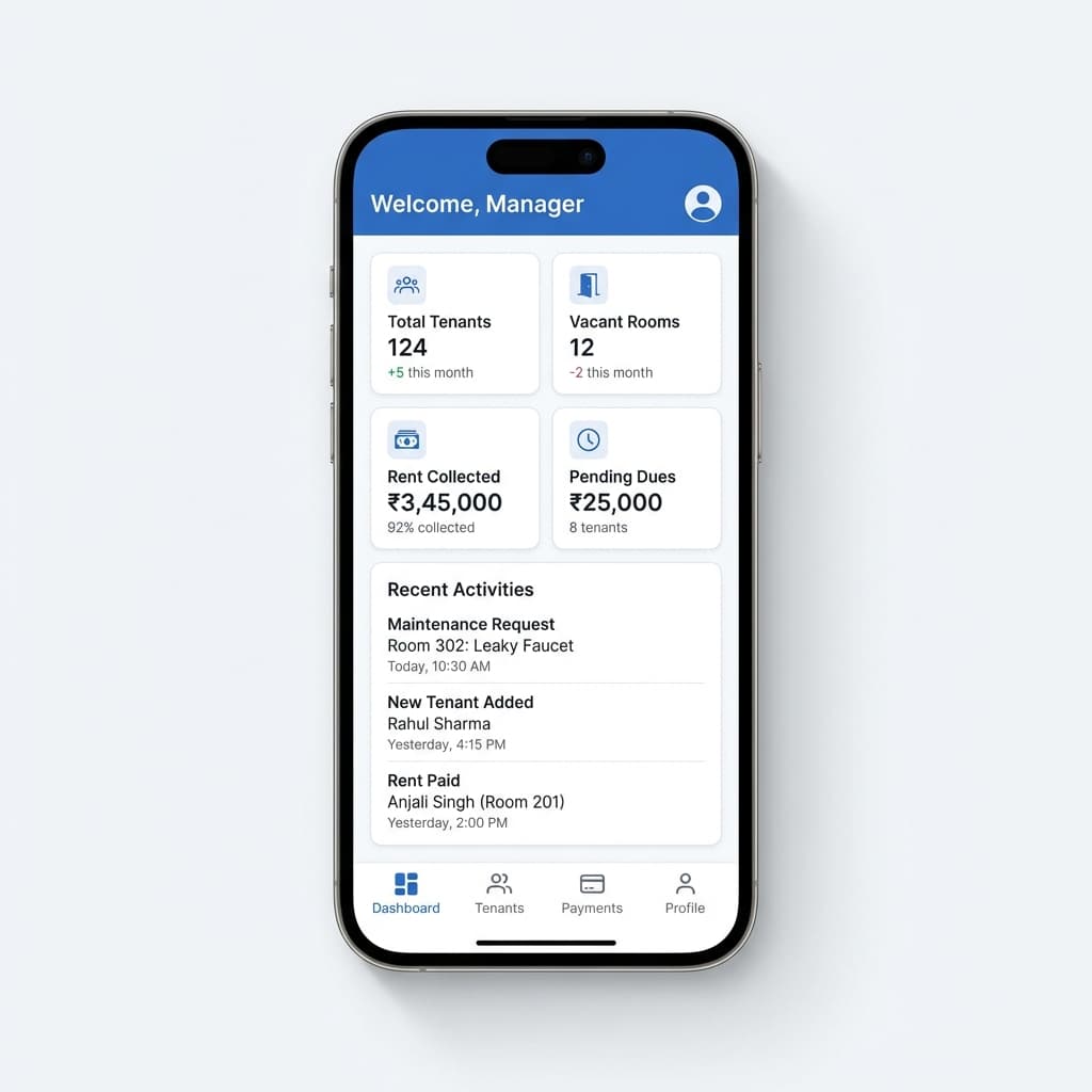PG Manager App